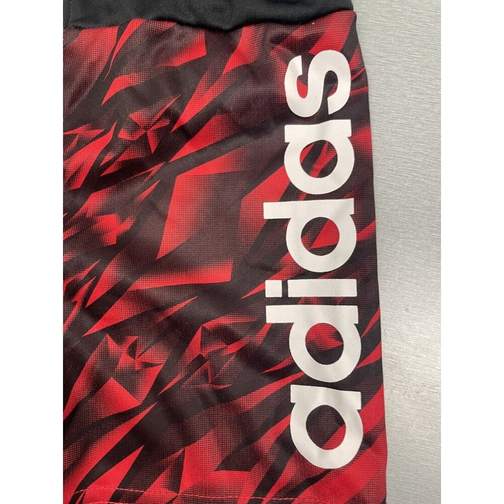 ADIDAS Climalite Printed Shorts Toddler Boy's Size 2T Red - Picture 4 of 7